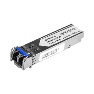 1.25Gbps Ethernet SFP Transceiver, Single Mode 10KM / LC / 1310nm, -40ºC~85ºC
