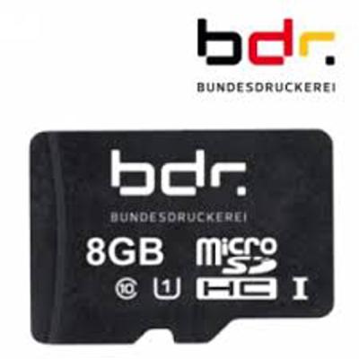 Bundesdruckerei TSE, microSD, 8 GB