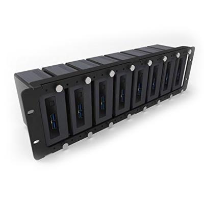 Minico M5C (Bestehend aus 8 Mini-PCs in 19" Baugruppenträger)