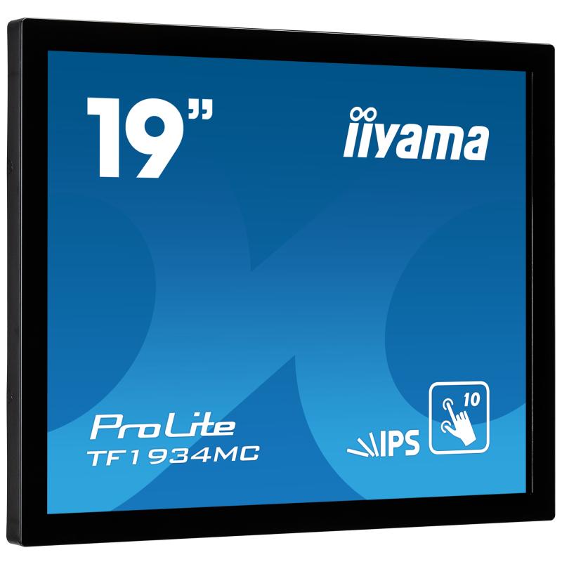 iiyama ProLite TF1934MC-B7X, 48,3cm (19''), Projected Capacitive, 10 TP, schwarz , openframe