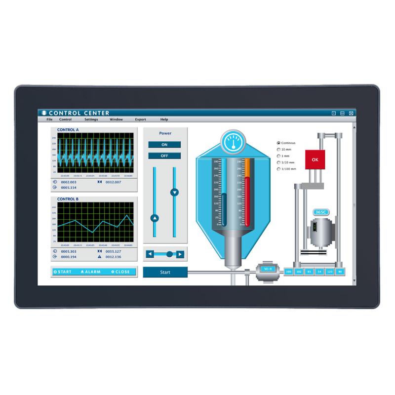 Panelmaster 2105, 21.5" Panel PC, PCAP Touch, Intel Core i5-1135G7, 16GB RAM, 256GB SSD