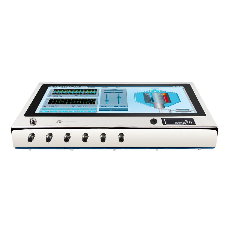 Hygrolion 2135, 21,5", Panel PC, IP66, Core i5--1235U, 8GB, 128GB SSD, Edelstahl, RFID Mifare