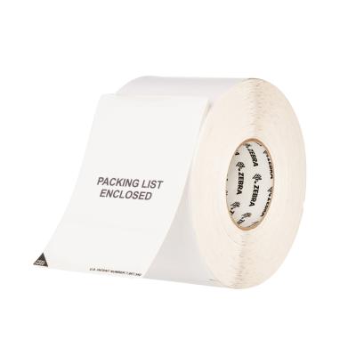 Zebra Z-Slip, Etikettenrolle, für Midrange/High End Drucker, Kern: 76mm, Durchmesser: 200mm, Maße (B