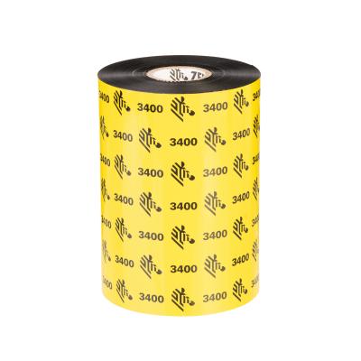 1x Zebra 3400 High Performance Wachs/Harz 110x50M AD(0) Kern(25,4) N/A Etiketten/Rolle