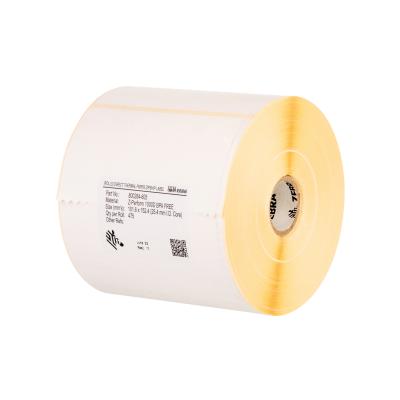 24x Zebra Z-PERFORM 1000T REMOVABLE 89x38mm AD(200) Kern(76,2) 3970 Etiketten/Rolle