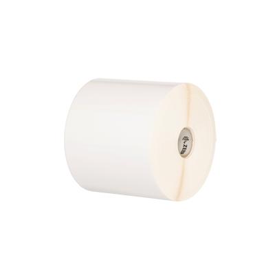1x Zebra Z-ULTIMATE 3000T WHITE 76x76mm AD(101,6) Kern(25,4) 100 Etiketten/Rolle