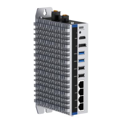 PicoSYS APC-5712, Intel N97, 8GB RAM, 128GB SSD, 1x RS232, 1x RS485, 4x GbE LAN, lüfterlos