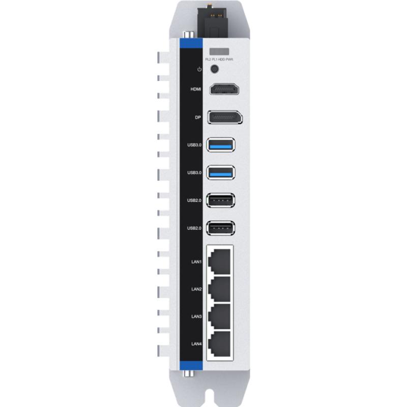 PicoSYS APC-5712, Intel N97, 8GB RAM, 128GB SSD, 1x RS232, 1x RS485, 4x GbE LAN, lüfterlos