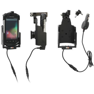 KFZ-Ladestation, Bohrung: AMPS, mit Schloss, inkl.: KFZ-Adapter (12-24 V, Zigarettenanz&uuml;nder) separa