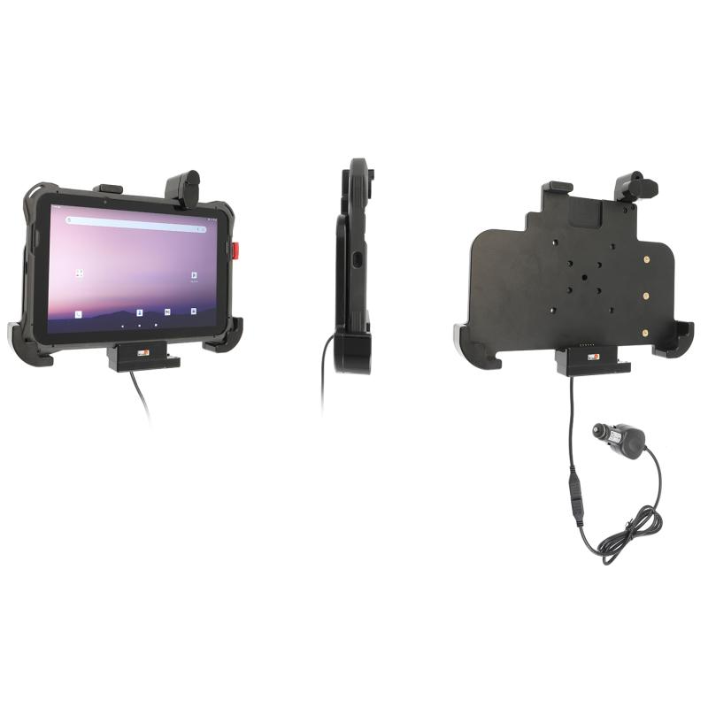 Aktive Halterung mit Zigarettenanschluss, f&uuml;r Ger&auml;te mit Schutzh&uuml;lle, ohne Handschlaufe, USB-A Port,