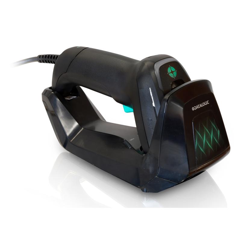 Datalogic GD4620 with Stand, 2D, HP, USB, Kit (USB), schwarz