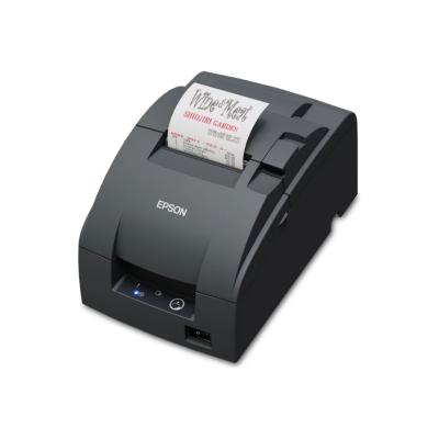 Epson TM-U220IIB, Cutter, Ethernet, dunkelgrau