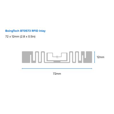 Zebra Z-Ultimate 2500T, Etikettenrolle, Polyester, permanent klebend, RFID, (BxH): 77x25mm, Kern: 76