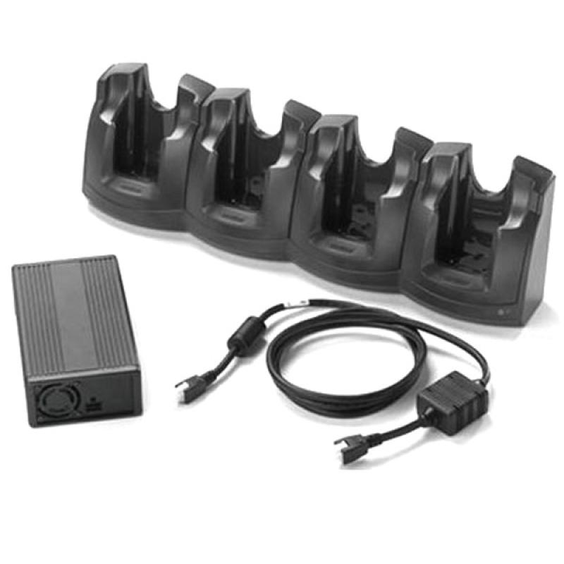 Zebra 4-fach Ladestation Ethernet f&uuml;r MC32xx