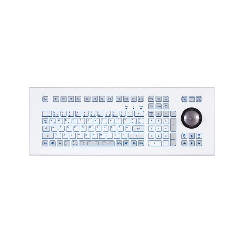 Tastatur InduDur&reg; 105c TB50 Modul EP TKS-105c-TB50oF80-MODUL-EP-USB-DE IP65 statisch, IP54 dynamisch