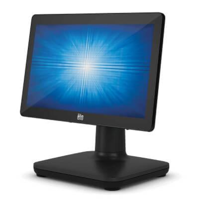 EloPOS System, 15'', PCAP, Core i3, SSD, Win10 IoT Enterprise, Standfu&szlig;, schwarz
