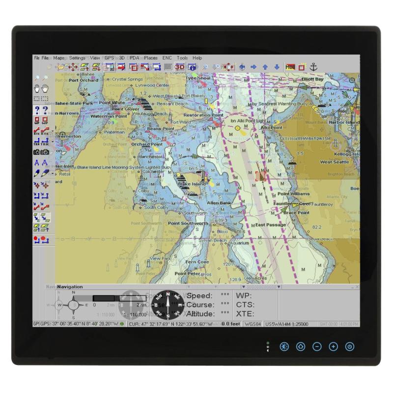 Panelmaster Marine 1991, 19" Panel PC, PCAP Touch, Core i5, 8GB, 256GB SSD