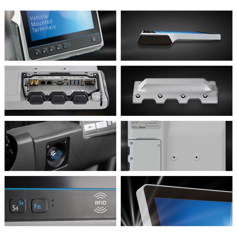 ADS-TEC DVG-VMT9010 104-IH Fahrzeugterminal 10,4", PCAP, 8GB, 64GB eMMC, XGA 1024x768, Linux IGEL