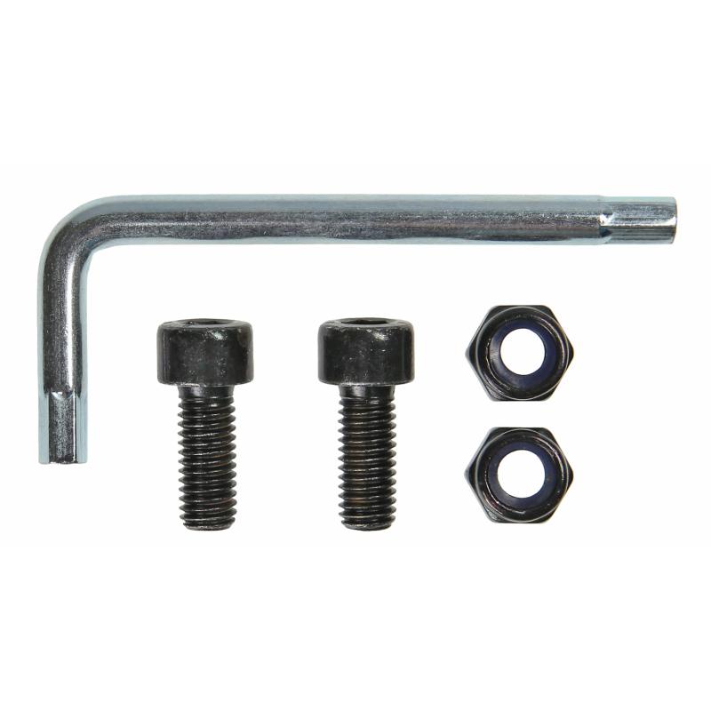 Schraubenset, Befestigungszubeh&ouml;r, beinhaltet zwei Schrauben, Muttern und Inbusschl&uuml;ssel