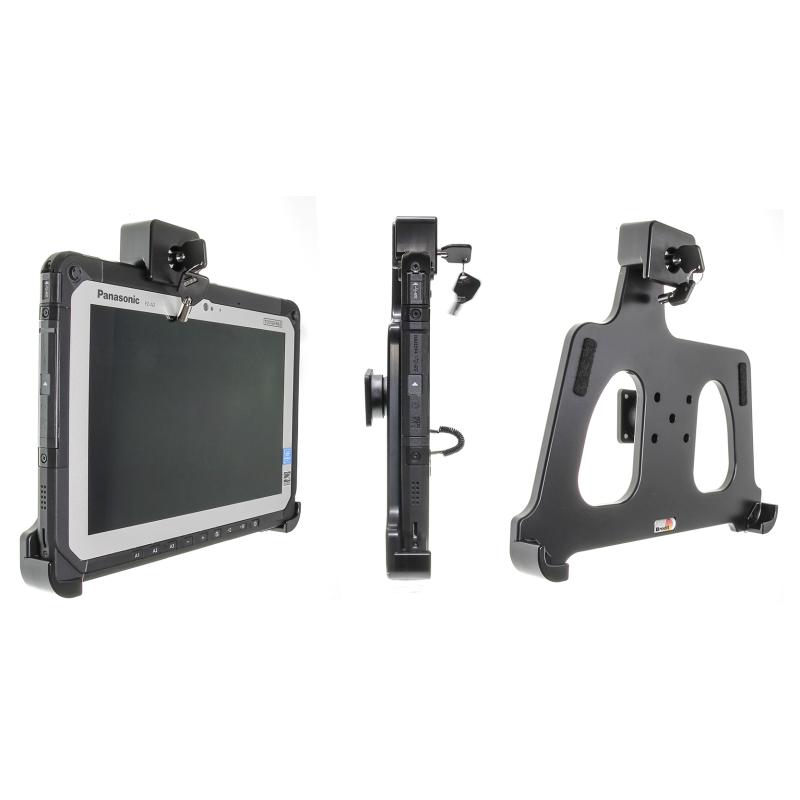 Halterung, Kugelgelenk (Tilt Swivel), mit Verschluss, Schloss mit zwei Schl&uuml;sseln, passend f&uuml;r: FZ-A