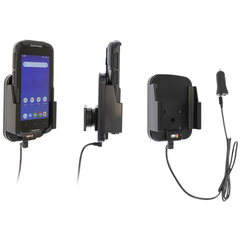 Brodit Qi kabellose aktiv Halterung mit Zig-Stecker - Datalogic Memor 10