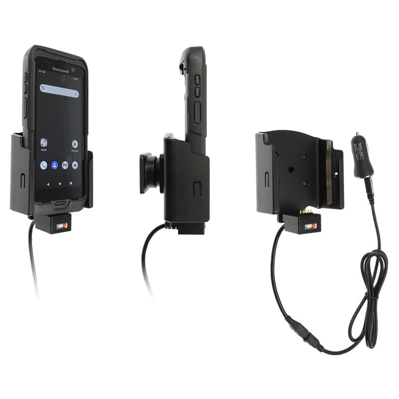 Brodit Aktiv Halterung mit USB-Kabel und Zigg-Adapter - Honeywell CT47