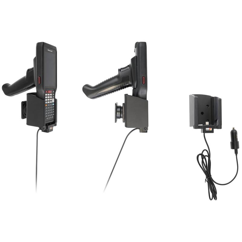 Brodit Aktiv Halterung mit USB-Kabel und Zigg-Adapter - Honeywell CK62