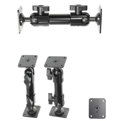 Sockelhalterung, 6,5'', Gesamtl&auml;nge: 165 mm, mit Kugel und Fl&uuml;gelmutter, AMPS-L&ouml;cher