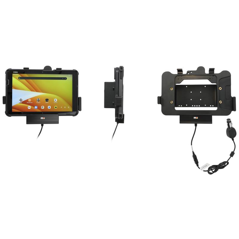 Brodit Aktiv Halterung mit Zigarettenanz&uuml;nder-Stecker - Zebra ET401 10"