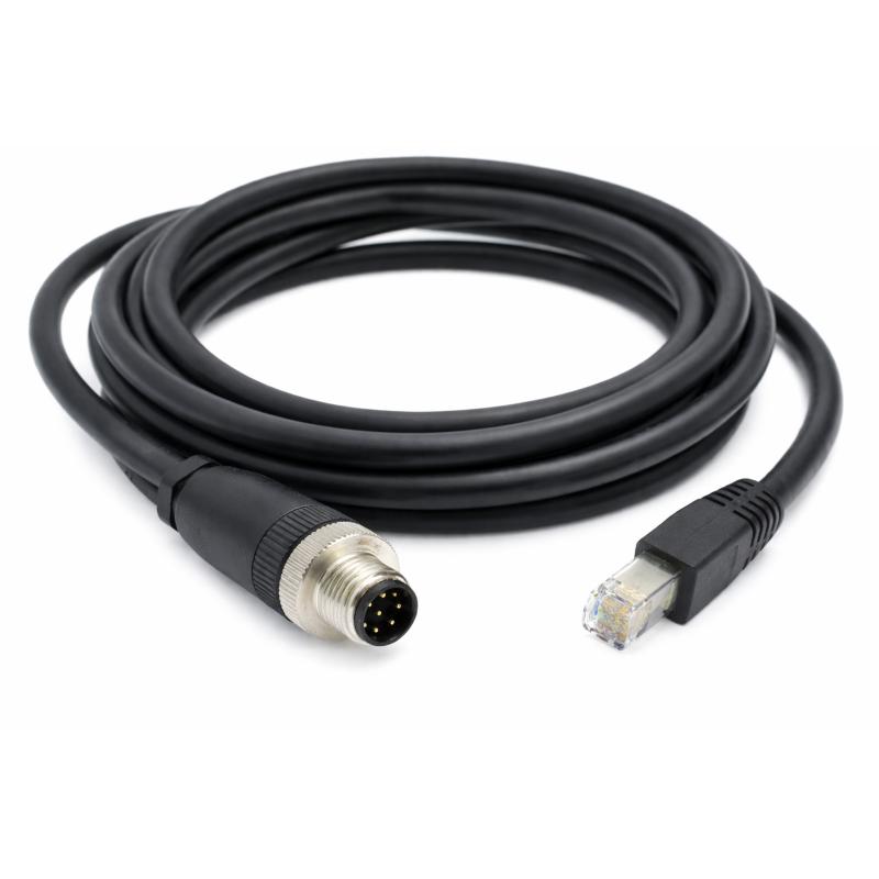CAB-ETH-X-M03 M12-IP67 GETH-X CAB 3M