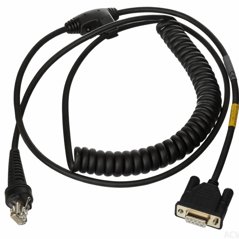Honeywell RS232 Kabel 3m gedreht, schwarz, Granit 1280i, Granit 191Xi, Granit 198Xi, Genesis XP 7680