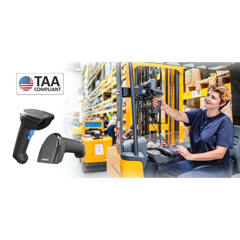 Unitech MS851B, Bluetooth, 1D Laser, USB-Kit, Ladestation