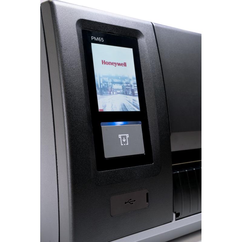 Honeywell PM65 Industrie Etikettendrucker, Thermotransfer, 300 dpi, USB, LAN, RS232, Touchscreen, Re