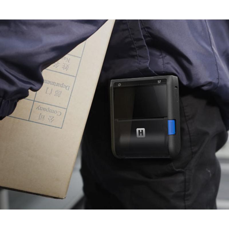 Honeywell LNX3 Mobile Printer 203 DPI, 3", BT, WLAN, NFC, USB-C, inkl. G&uuml;rtelclip, schwarz