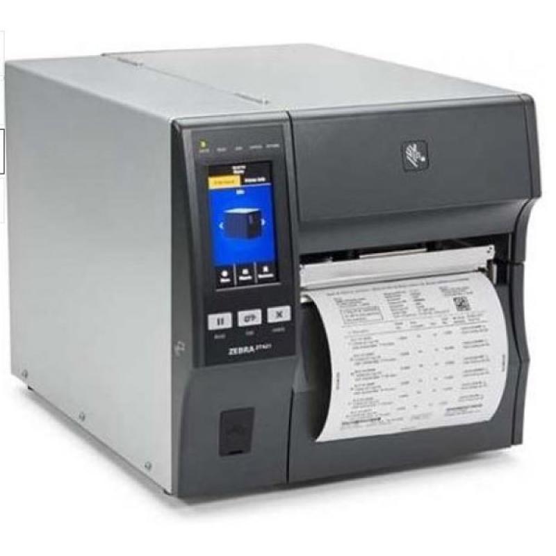 Zebra ZT421, 8 Punkte/mm (203dpi), Disp., RTC, EPL, ZPL, ZPLII, USB, RS232, BT, Ethernet, WLAN