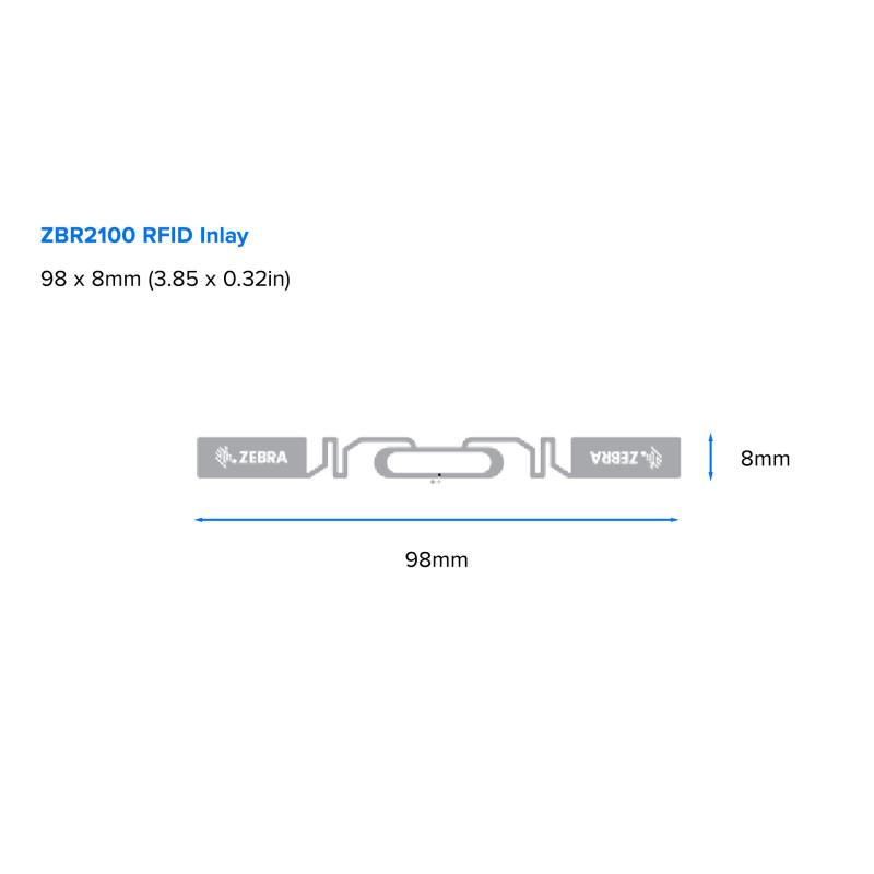 12x Zebra Etikettenrolle ZIPRM3017414 (MOQ 12)