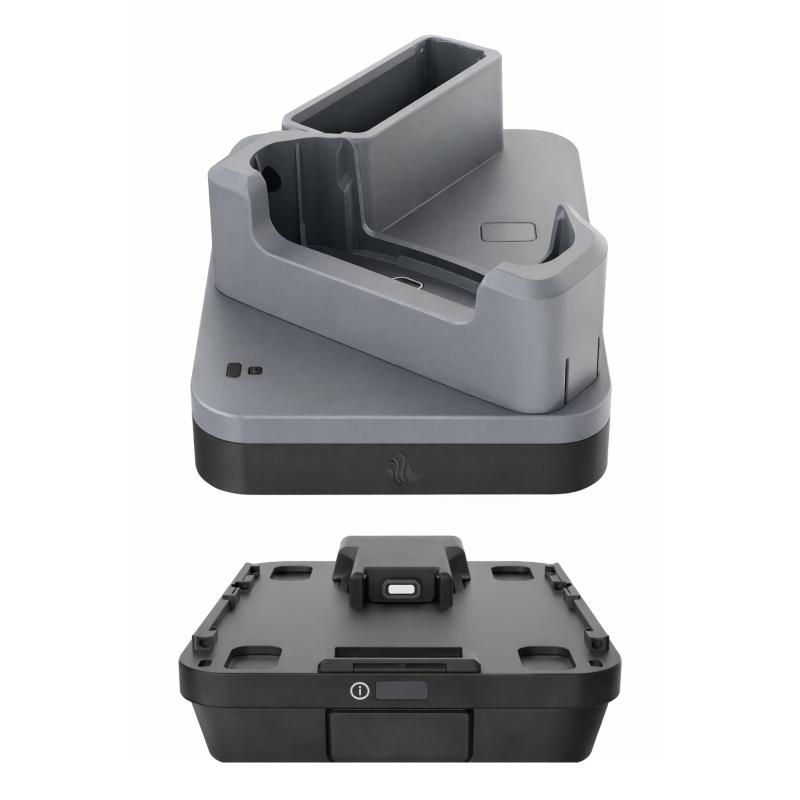 Zebra TC501 Ethernet ShareCradle f&uuml;r ein Ger&auml;t und einen Ersatzakku ohne Schutzh&uuml;lle