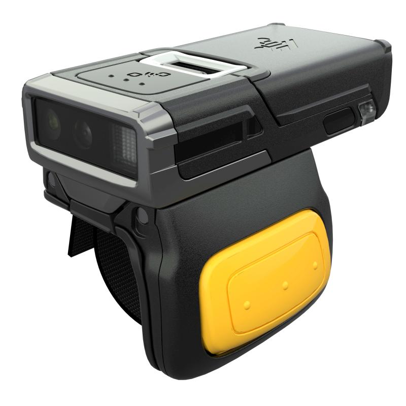 Zebra RS5100, einseitig, 2D, SE4710, USB, BT, erweiterter Akku, schwarz, silber