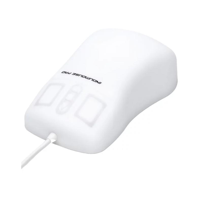 Wasserdichte Maus IP68 USB wei&szlig;