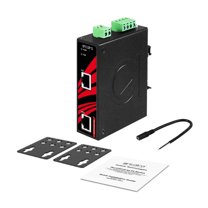 Industrial Gigabit PoE++ Injector, Booster, -40 &deg;C bis 75 &deg;C EOT