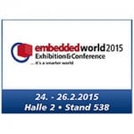 Wir laden Sie herzlich auf die embedded world 2015 ein!