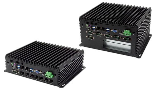 Embedded PCs mit leistungsstarken Intel Prozessoren und zahlreichen Ports