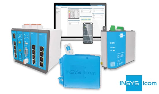 Industrielle Datenkommunikation und Vernetzung auf höchstem Niveau: INSYS icom erhältlich bei ICO Innovative Computer GmbH