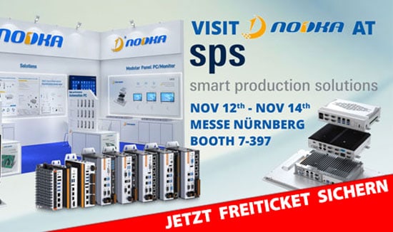 Besuchen Sie unseren Partnerstand mit Nodka auf der SPS in Nürnberg!