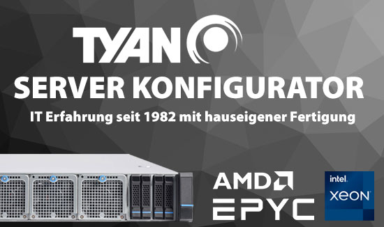 Neuer Tyan Online-Konfigurator von ICO ist online
