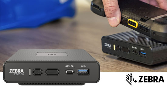 Zebra ZEC500 Enterprise Computer für digitale Beschilderung und Kioskanwendungen