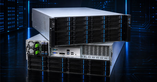 4HE Storage-Server online konfigurieren: Balios R45E, Servemaster R45A und Xanthos R45B